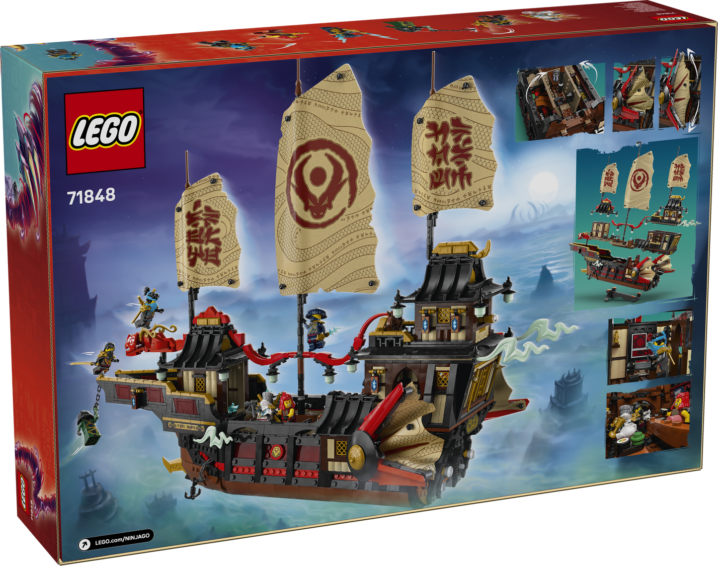 LEGO NINJAGO: The Temple Bounty (71848)