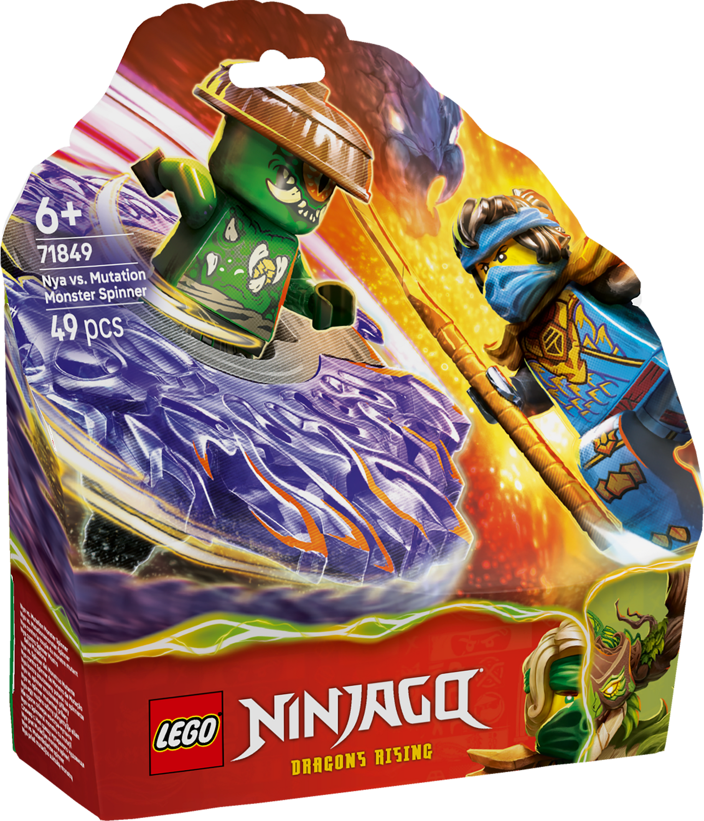 LEGO NINJAGO: Nya vs Mutation Monster Spinner (71849)