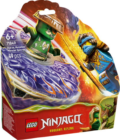 LEGO NINJAGO: Nya vs Mutation Monster Spinner (71849)