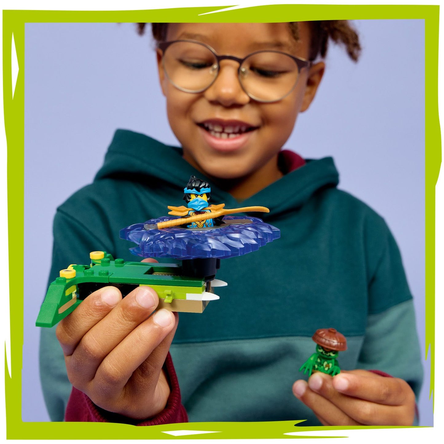 LEGO NINJAGO: Nya vs Mutation Monster Spinner (71849)