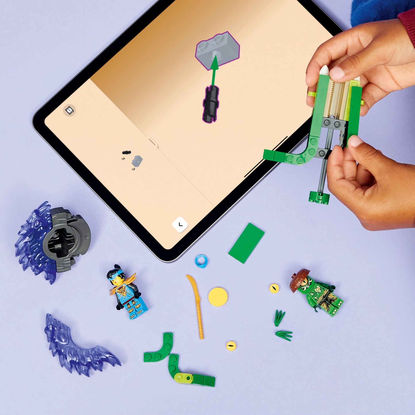 LEGO NINJAGO: Nya vs Mutation Monster Spinner (71849)