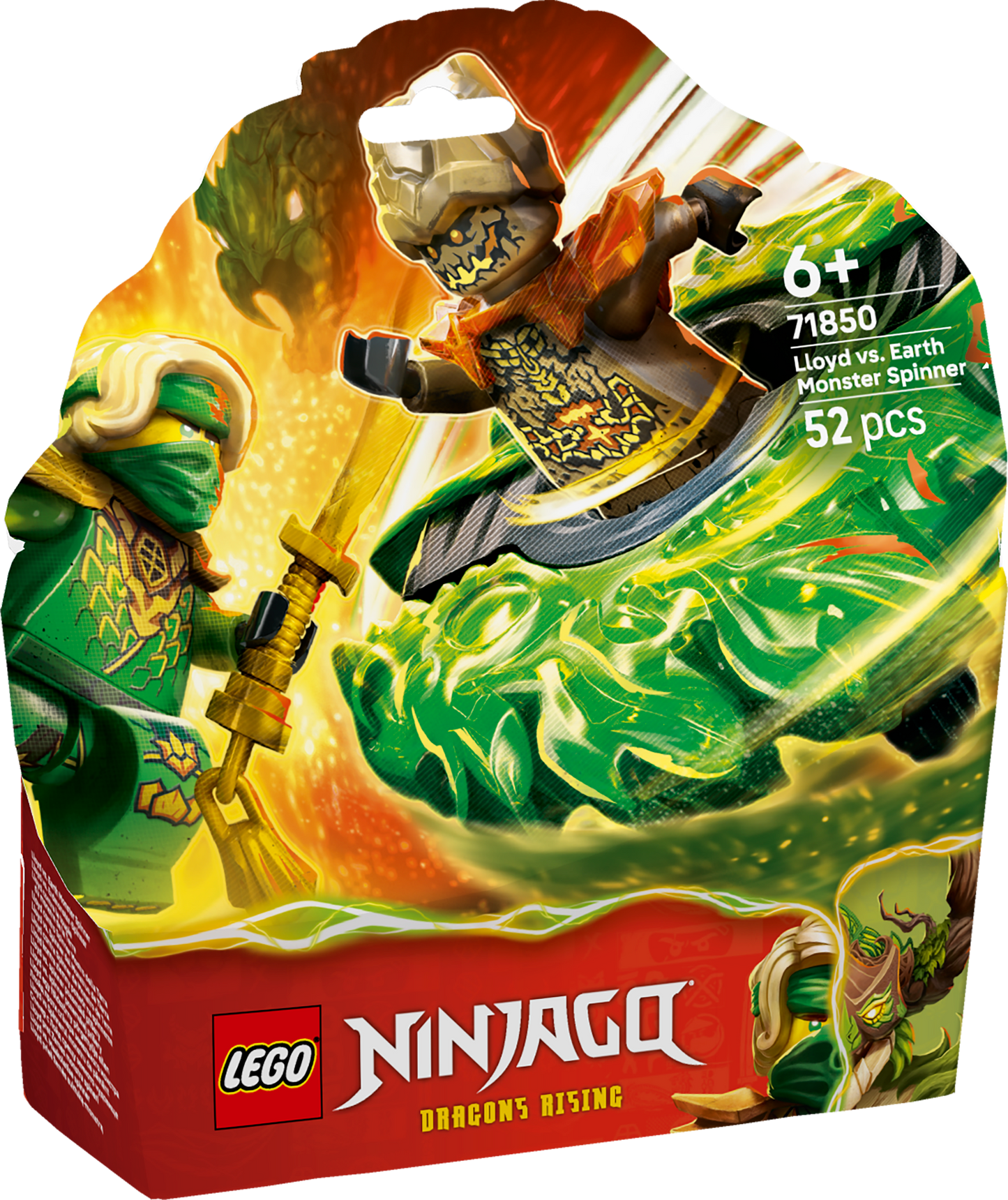 LEGO NINJAGO: Lloyd vs Earth Monster Spinner (71850)