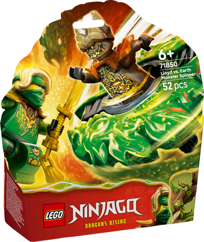 LEGO NINJAGO: Lloyd vs Earth Monster Spinner (71850)