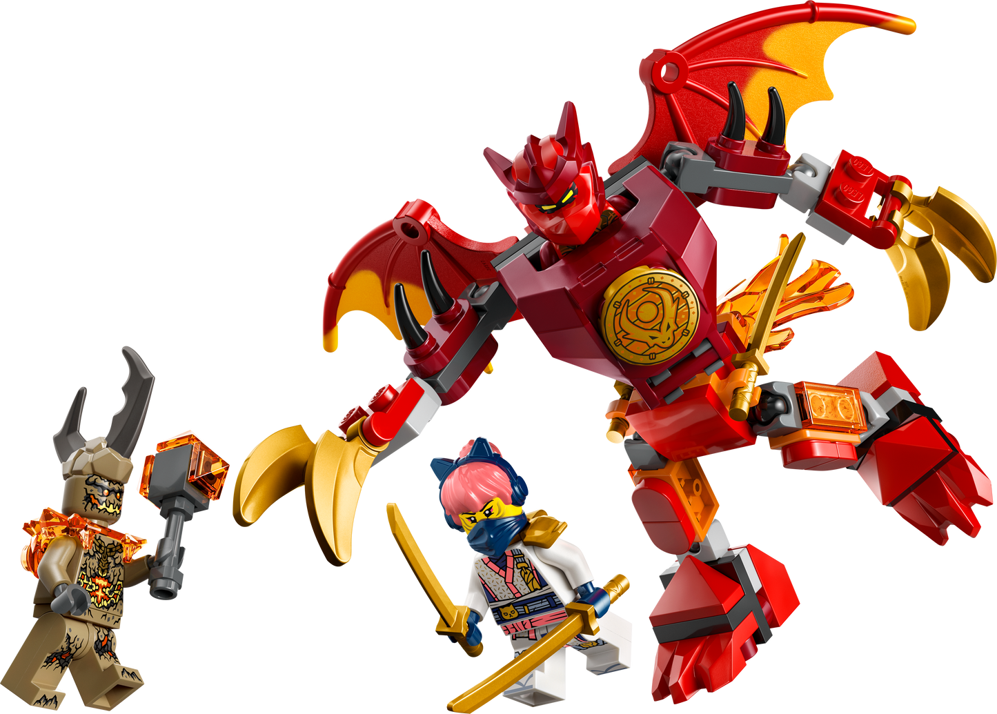 LEGO NINJAGO: Kais Dragon Mech Battle Pack (71851)