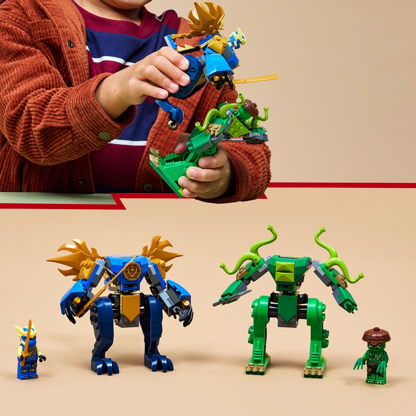 LEGO NINJAGO: Jays Dragon Mech Fight (71853)