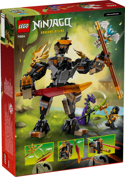 LEGO NINJAGO: Coles Mission Mech and Dragon Zane (71854)