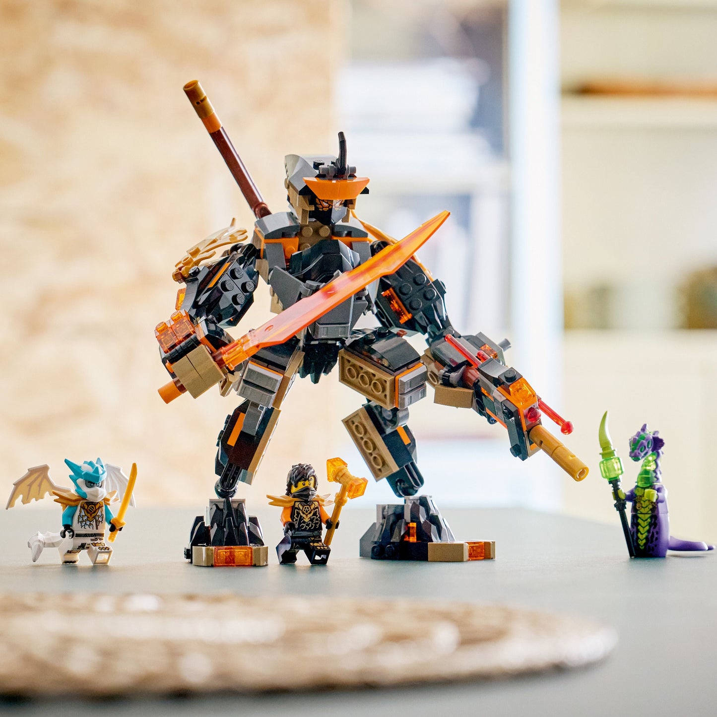 LEGO NINJAGO: Coles Mission Mech and Dragon Zane (71854)