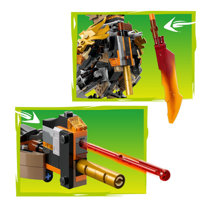 LEGO NINJAGO: Coles Mission Mech and Dragon Zane (71854)