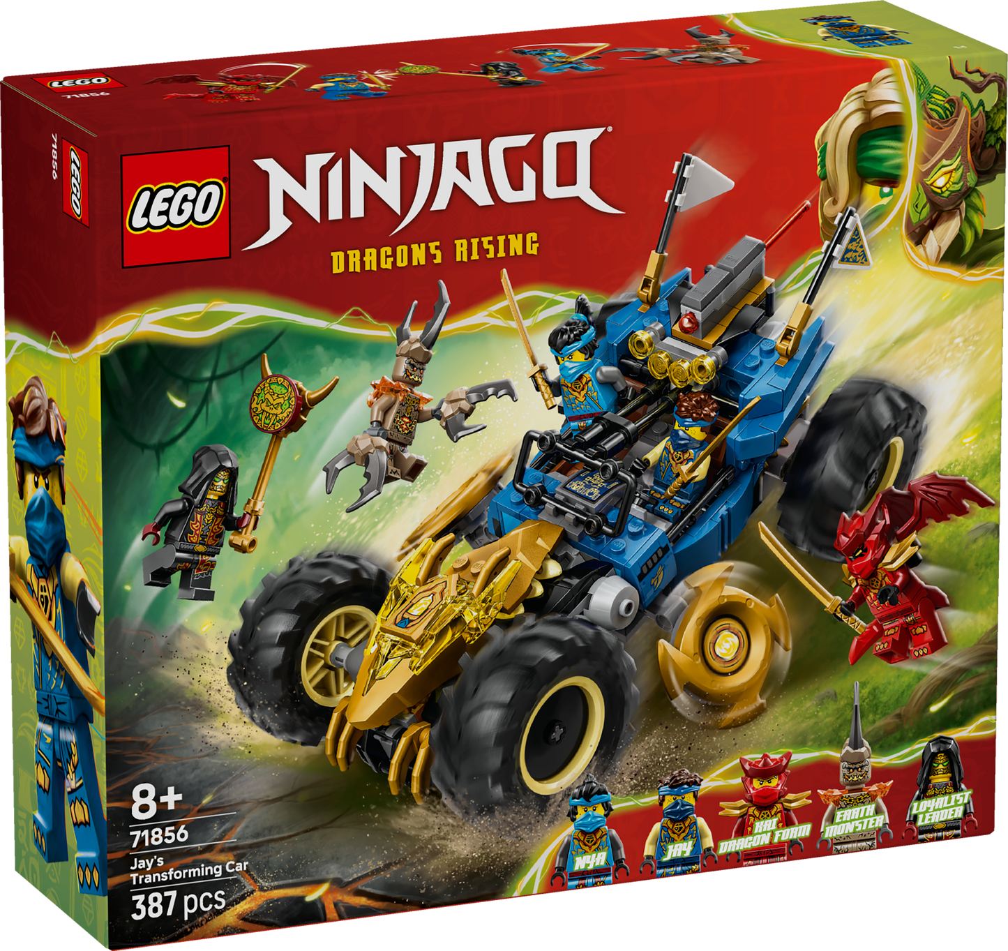 LEGO NINJAGO: Jays Transforming Car (71856)
