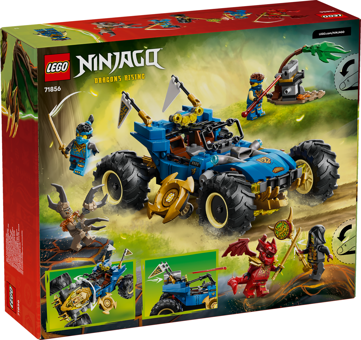 LEGO NINJAGO: Jays Transforming Car (71856)