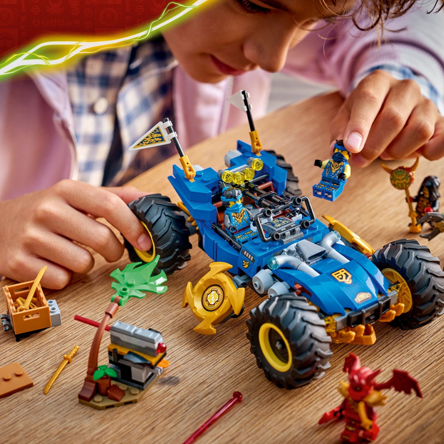 LEGO NINJAGO: Jays Transforming Car (71856)