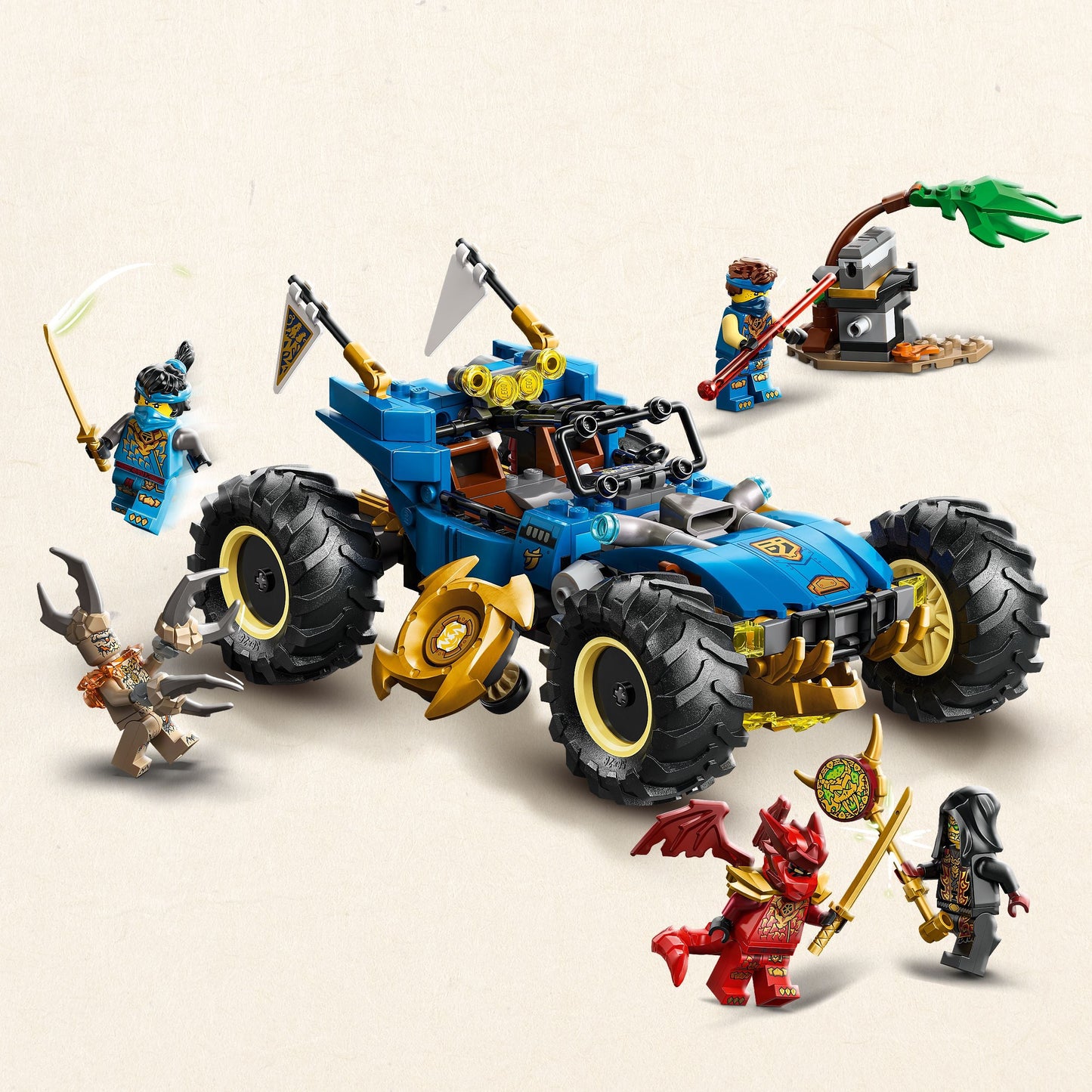 LEGO NINJAGO: Jays Transforming Car (71856)