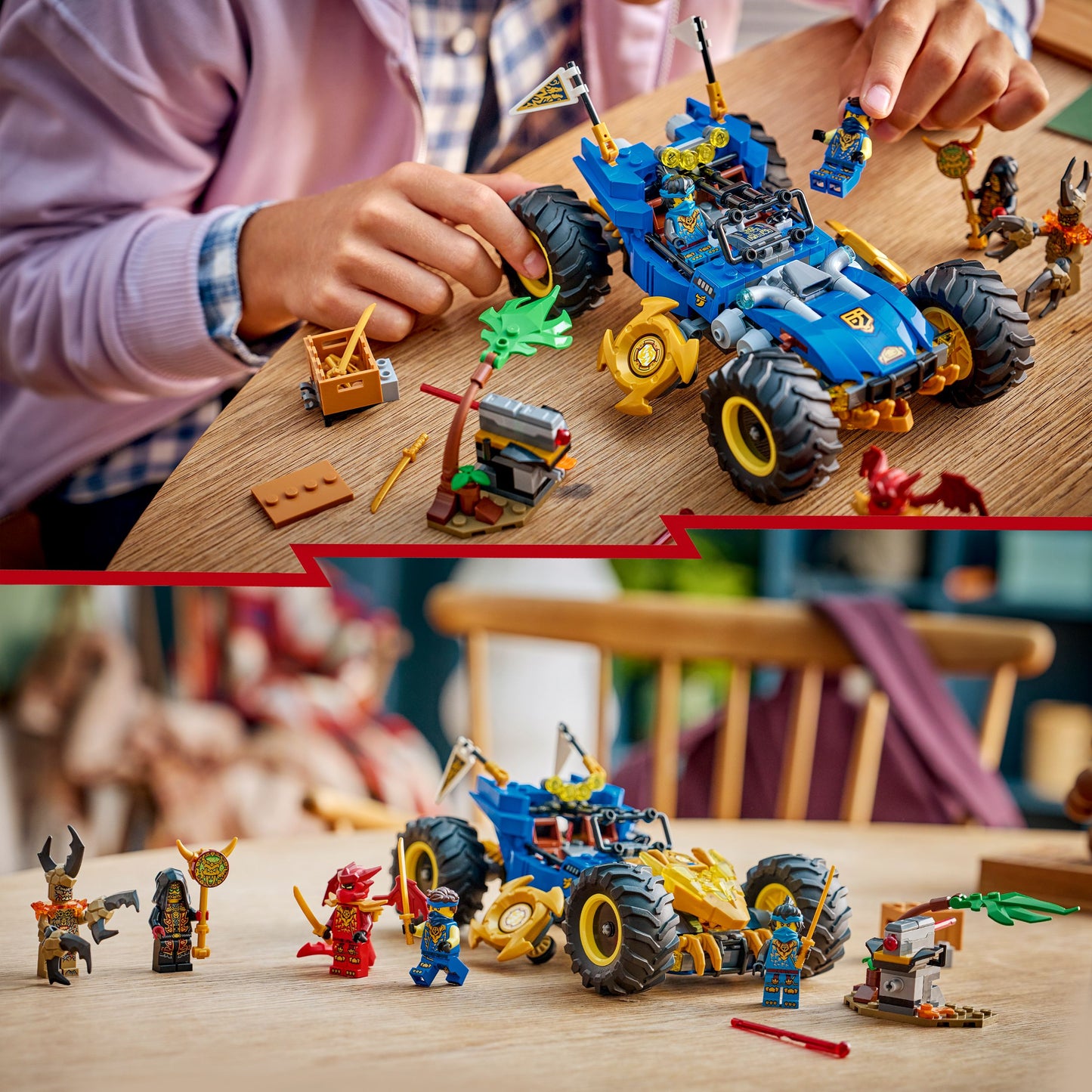 LEGO NINJAGO: Jays Transforming Car (71856)