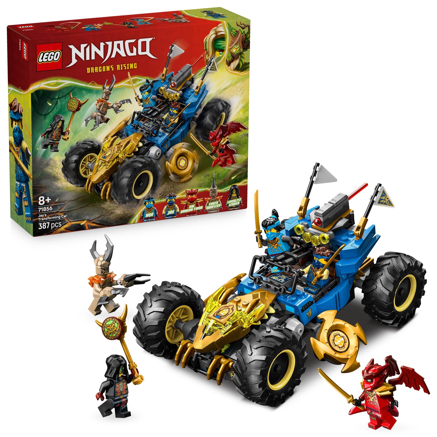 LEGO NINJAGO: Jays Transforming Car (71856)