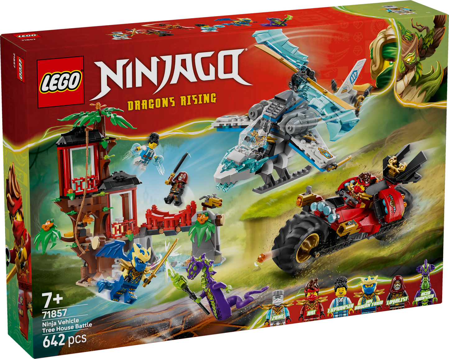 LEGO NINJAGO: Ninja Vehicle Tree House Battle (71857)