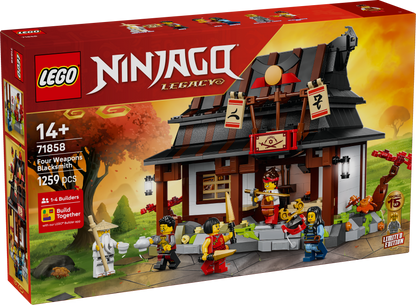 LEGO NINJAGO: Four Weapons Blacksmith 15th Anniversary (71858)