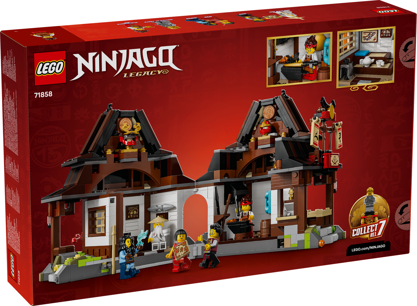 LEGO NINJAGO: Four Weapons Blacksmith 15th Anniversary (71858)