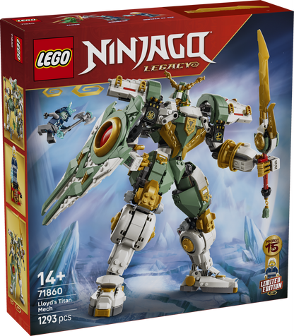 LEGO NINJAGO: Lloyds Titan Mech 15th Anniversary (71860)