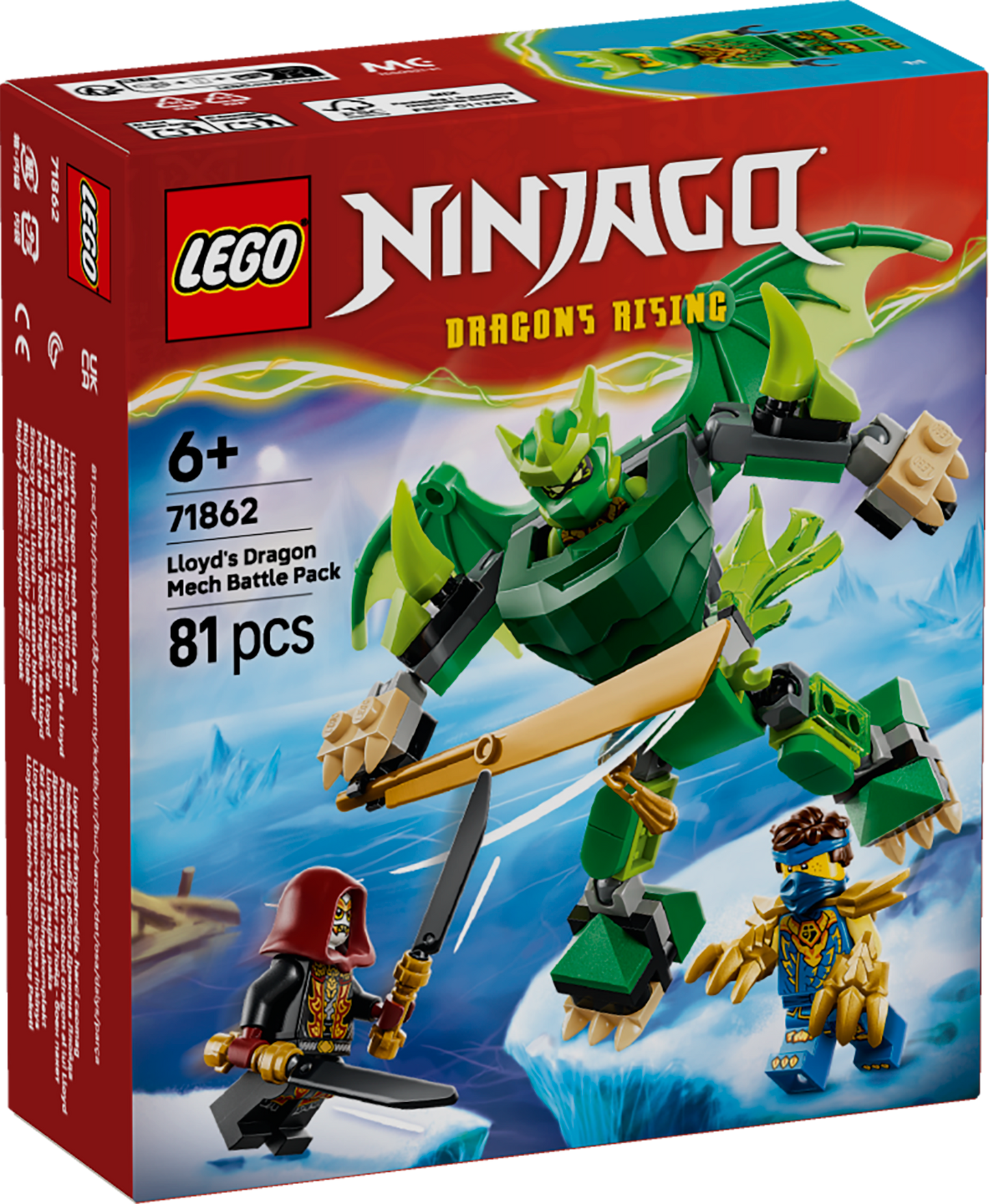 LEGO NINJAGO: Lloyds Dragon Mech Battle Pack (71862)