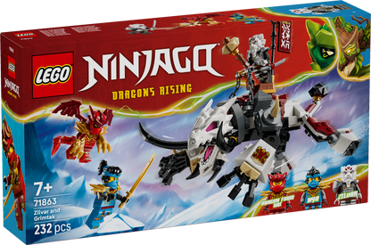LEGO NINJAGO: Zilvar and Grimtak the Dragon Beast (71863)