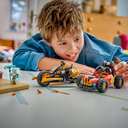 LEGO NINJAGO: Kai and Coles Combiner Vehicles (71864)