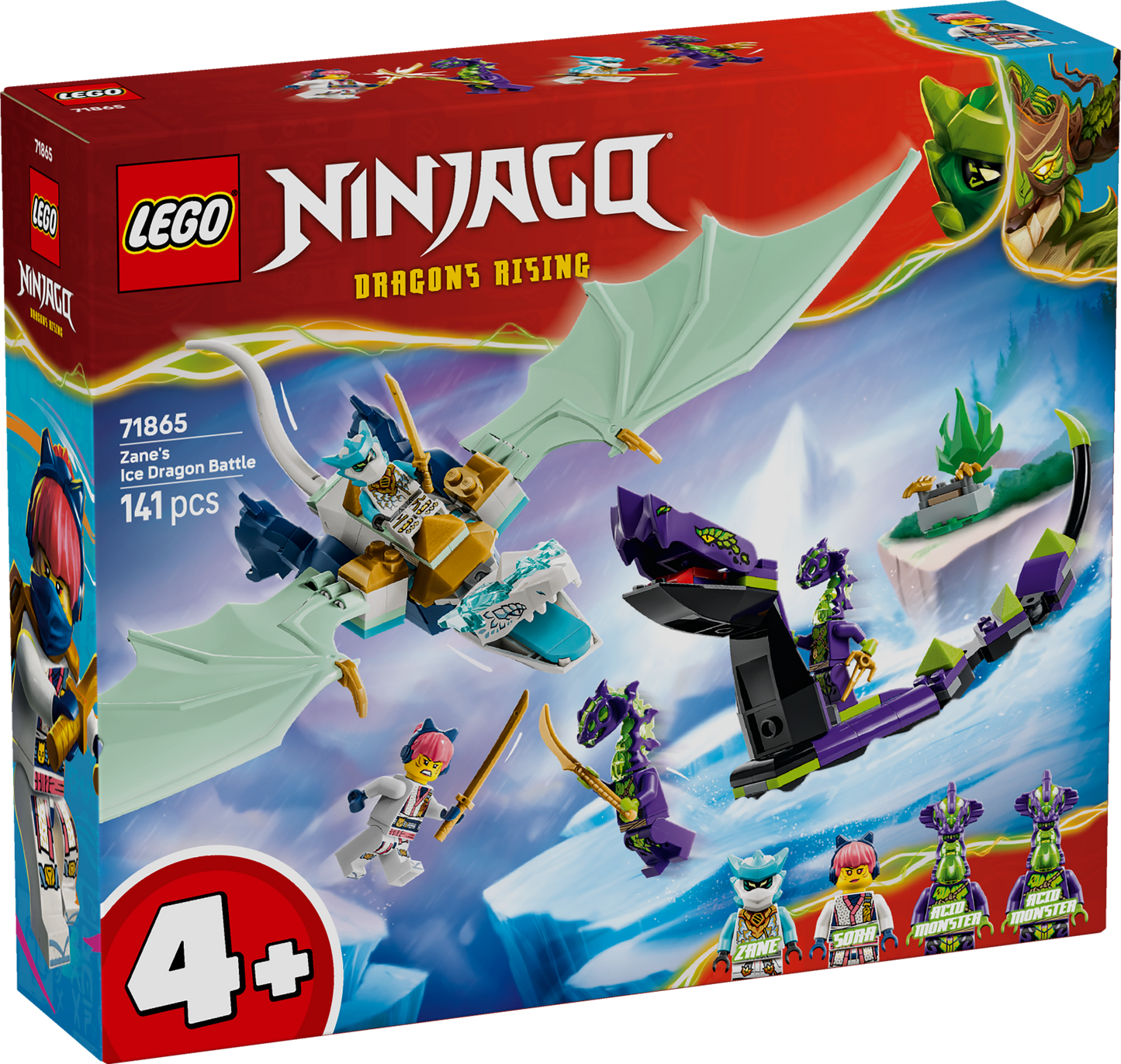LEGO NINJAGO: Zanes Ice Dragon Battle (71865)