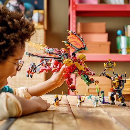 LEGO NINJAGO: Wyldfyre's Transforming Dragon Mech (71868)