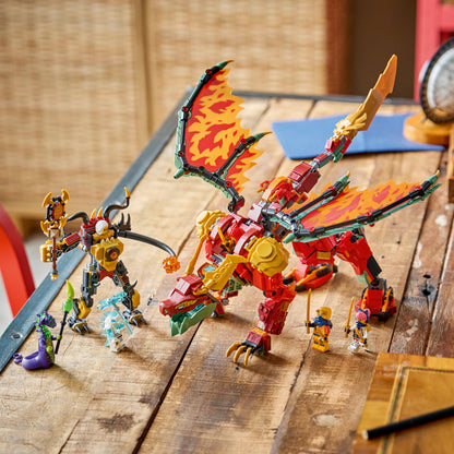LEGO NINJAGO: Wyldfyre's Transforming Dragon Mech (71868)