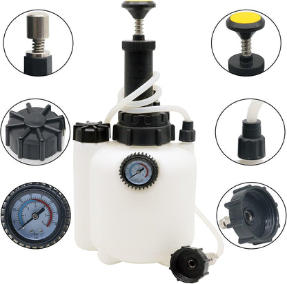 Car Brake Fluid Bleeder Tool Brake Oil Replacement Kit