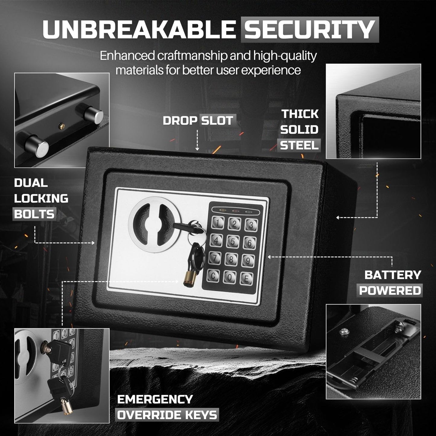 Security Safe Box Digital