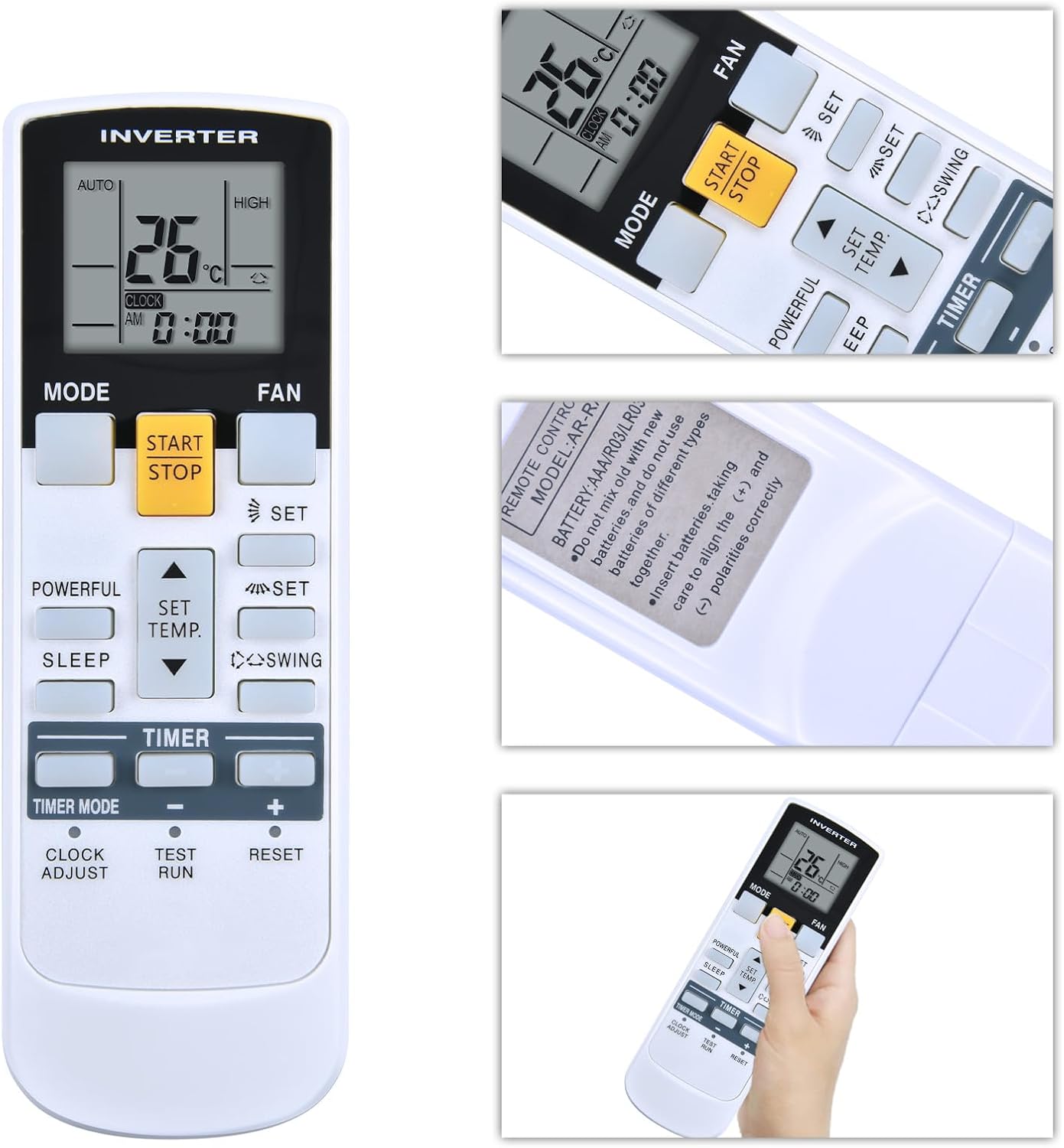 Fujitsu Heat Pump Remote Replacement