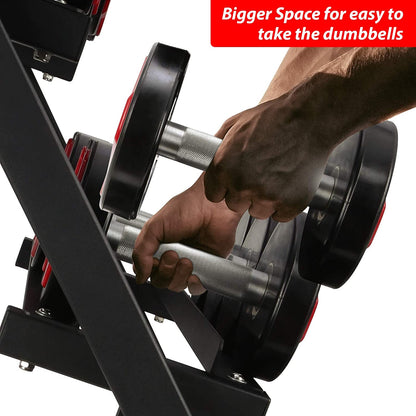 3-Tier Dumbbell Rack for Home Gym