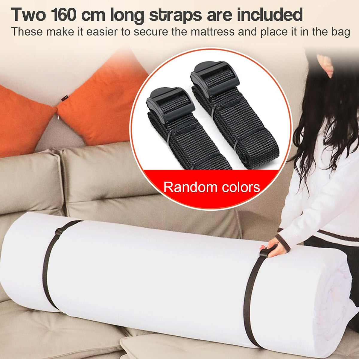 ECOTREK Cylindrical Storage Bag for Rolled Bedding & Tents – 46 cm Diameter BL17003