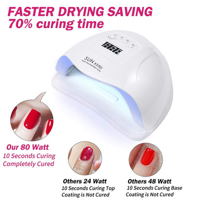 Nail Dryer Lamp 80W UV LED