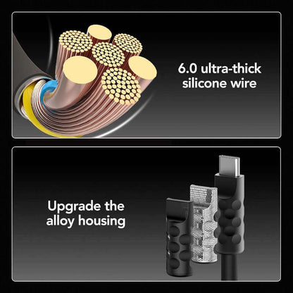 240W USB-C/Type-C to USB-C/Type-C Fast Charging Data Cable 1.5m