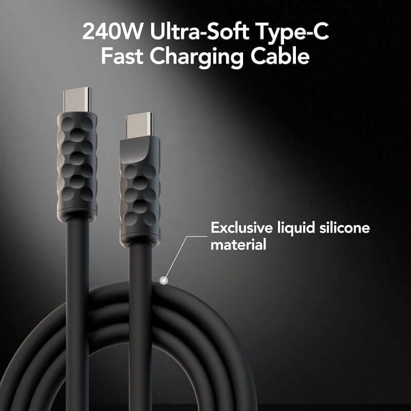 240W USB-C/Type-C to USB-C/Type-C Fast Charging Data Cable 1.5m