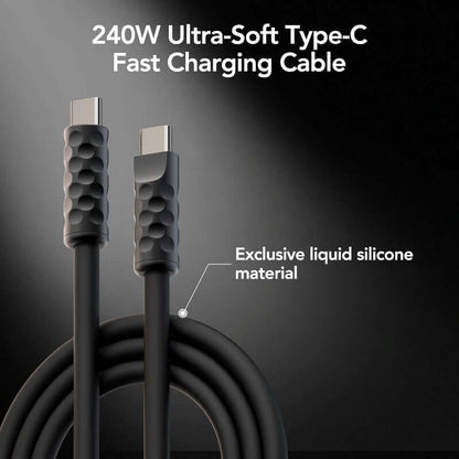 240W USB-C/Type-C to USB-C/Type-C Fast Charging Data Cable 1.5m