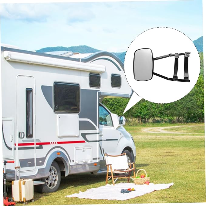 Adjustable Big Size Towing Mirror Clip-on Side Mirror Extension