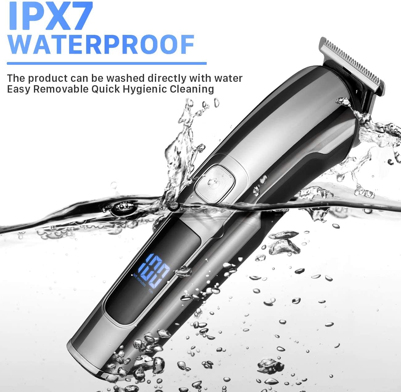 Hair Trimmer Shaver Clippers Cordless
