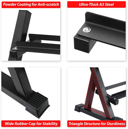 3-Tier Dumbbell Rack for Home Gym