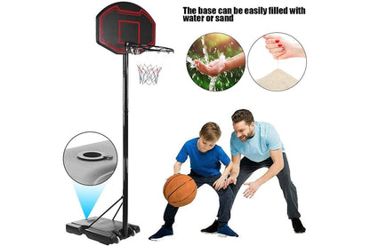 Adjustable Portable Basketball Hoop 2.1 M