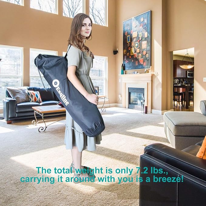 Baby Playpen Kids Tent Carrying Bag Portable Play Yard Toddlers (Blue)