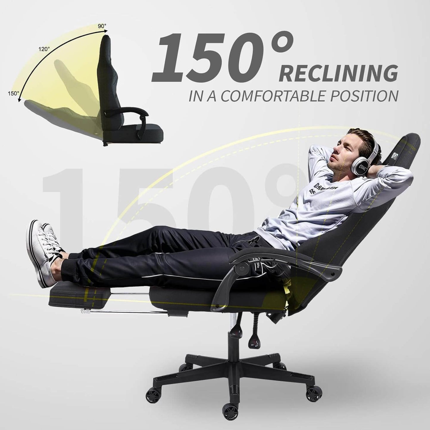 Gaming Chair Ergonomic Video Game Chair