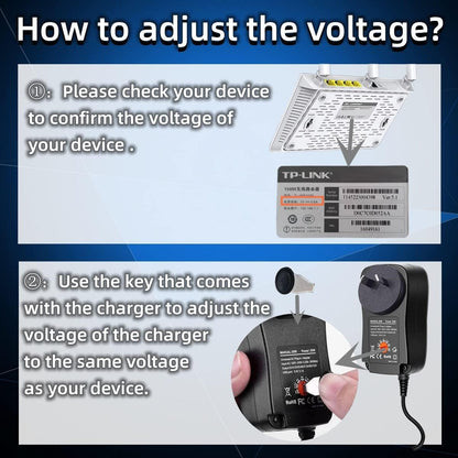 30W Universal Adjustable Power Adapter Power Supply