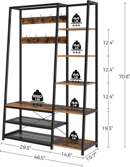 Coat Rack Clothes Rack Wardrobe Clothes Organizer