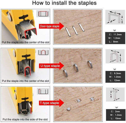 Staple Gun 3-in-1 Staple Gun