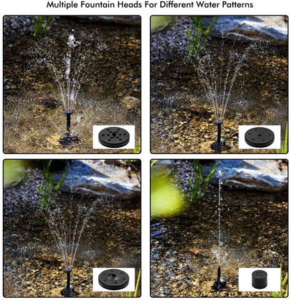 Solar Water Fountain