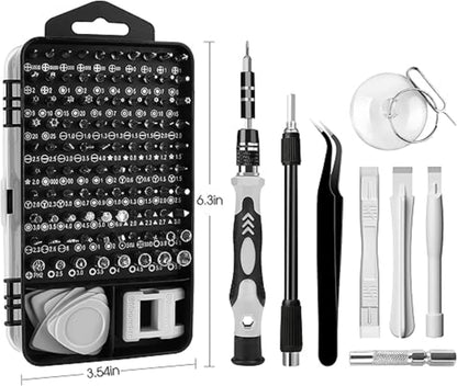 Magnetic Precision Screwdriver Set – 115 in 1  Multi Tool Kit for Electronics & DIY Repair DFWJ5013