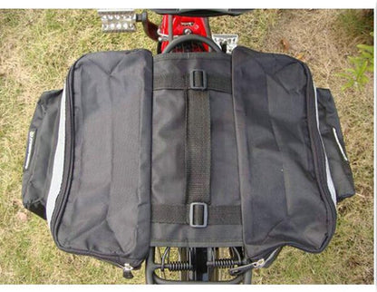 ECOTREK 25L Waterproof Bike Pannier Bag – Rear Rack Cycling Saddle Bag JS16002