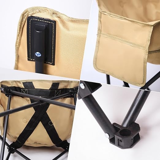 ECOTREK Three-Position Portable Folding Outdoor Chair